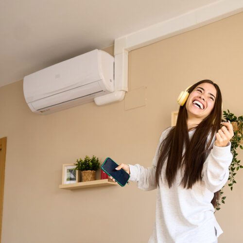 Ilmalämpöpumpun korjaus ja huoltaminen.